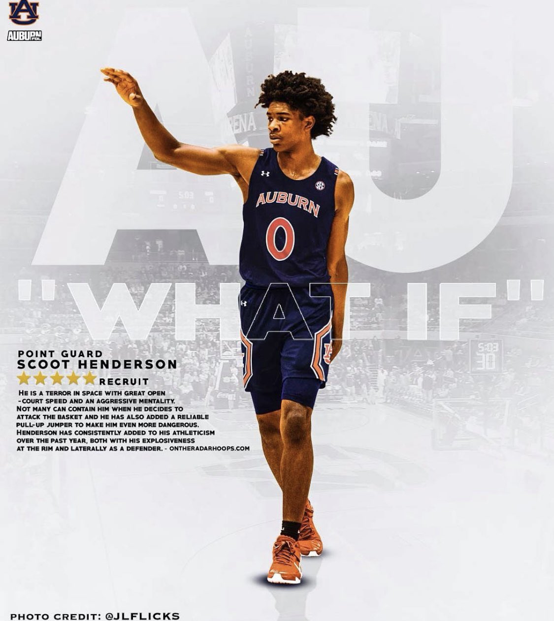 Tipton Edits on Twitter: "ICYMI: Auburn received a Future Cast prediction  for 2022 five-star Scoot Henderson.… "