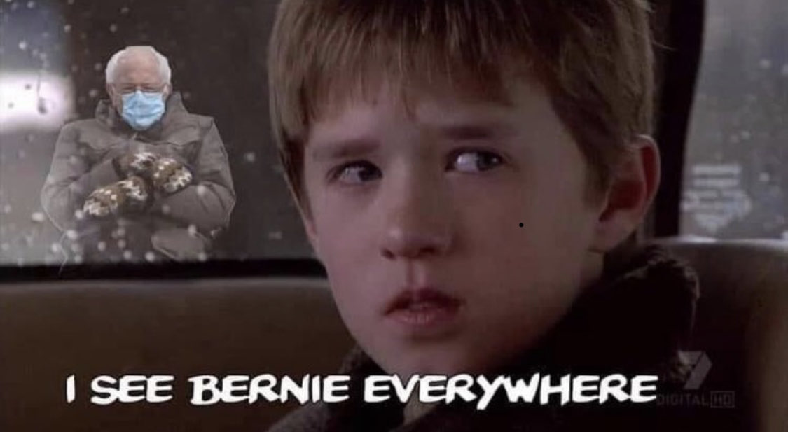 pancakes84's tweet photo. #berniesmittens #BernieMeme #BernieSanders #FeelTheBern #berniegoesviral #theberniesandersonsisters #bernieNWA #swissbernie https://t.co/8keKlKB7Sl