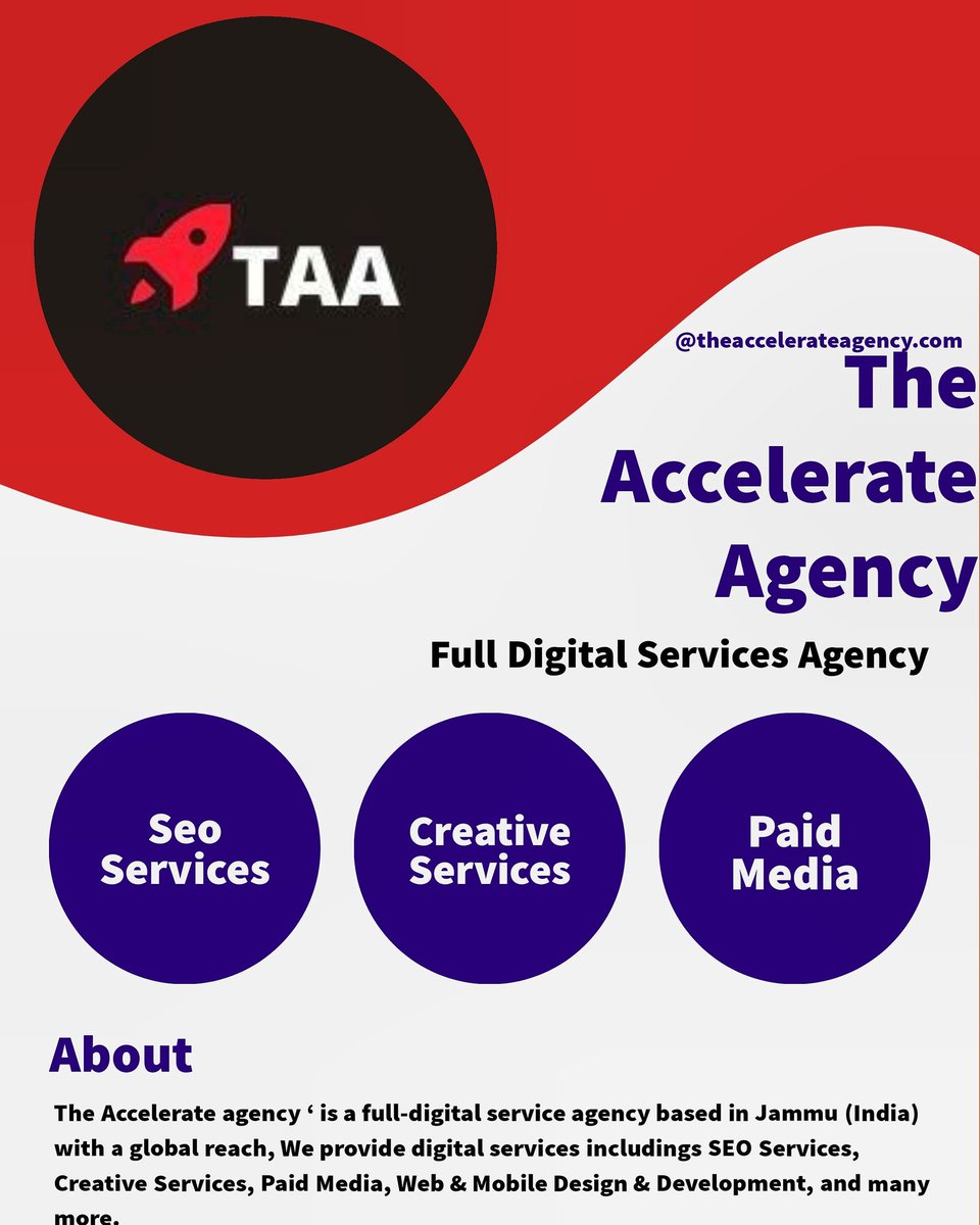 accelerate_the's tweet photo. Ready to take a step further in 2021? Contact the #topleading #digital #marketing company in Jammu (India) and let’s start talking about your #project or #business to find out how we can help it grow.
Contact: +916005964239
Website: https://t.co/viak8659FG https://t.co/naCFFHYTB8