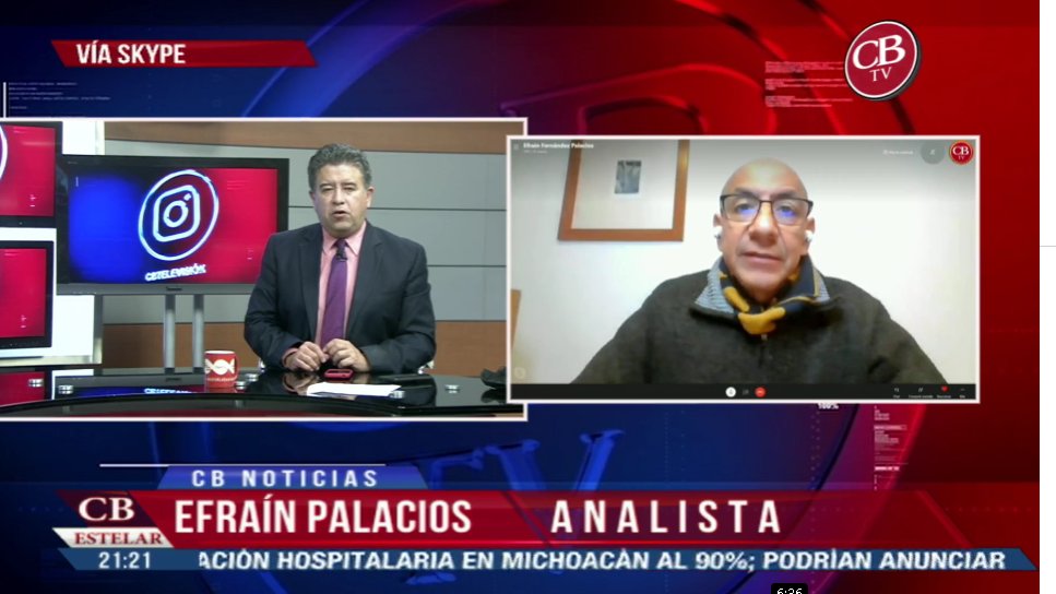 Efpalacios's tweet photo. https://t.co/6C6JlH4eEw esta es mi opinión de esta noche en el #noticieroestelar de @cb_television con César Velázquez sobre la alerta de las autoridades de #Michoacan por la falsa venta de #VacunaCOVID19 y el punto de vista de la #psicología sobre la #malevolencia. #FactorD https://t.co/OZgb8poOhX