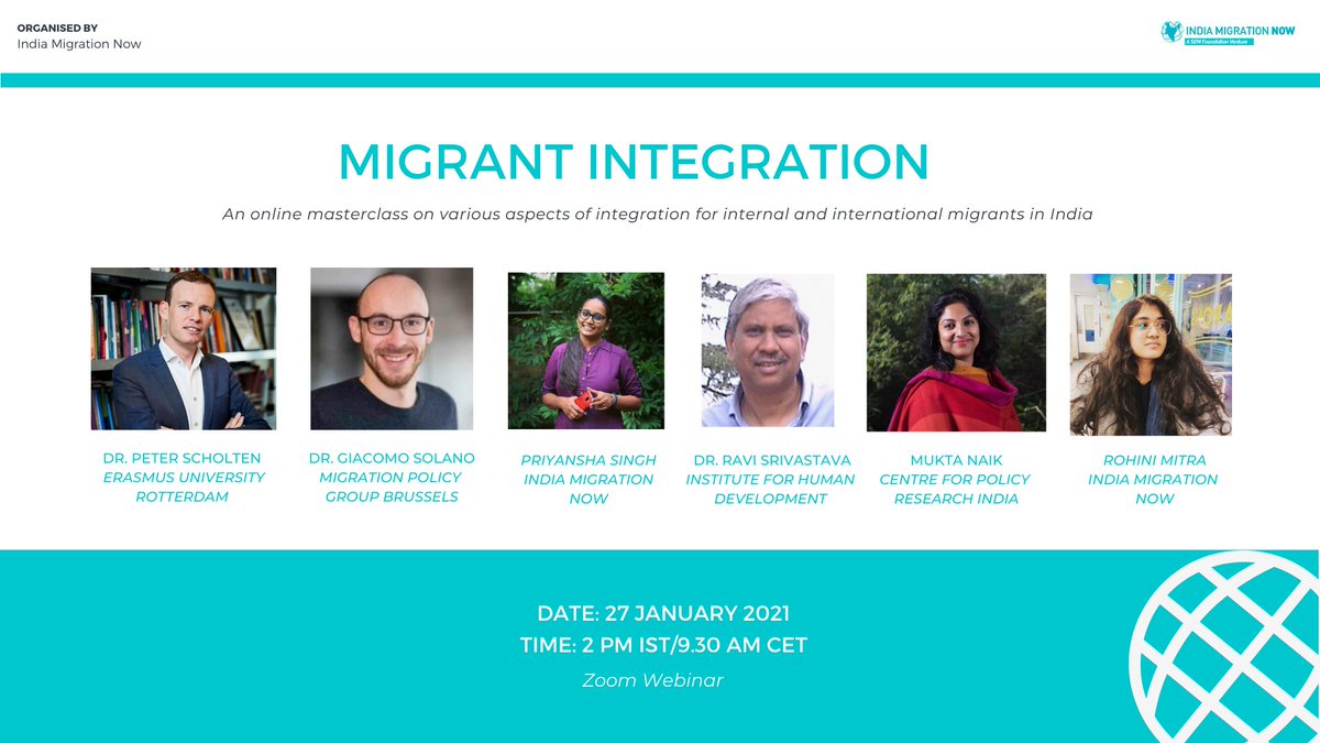 NowMigration's tweet image. HAPPENING TODAY: 

IMN&apos;s Migrant Integration Masterclass will be taking place at 2PM IST today! Stay tuned to our Facebook page to follow the proceedings!