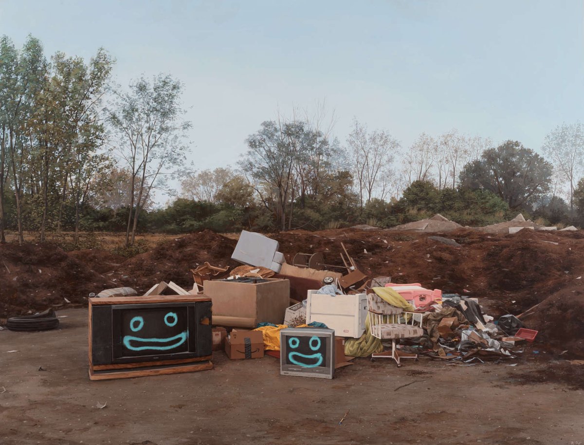 nettculture's tweet photo. Amazing paintings, drawings & murals from Detroit based artist Pat Perry @heypatyeah at https://t.co/F9C6Whbfqk "River Friends", Acrylic on panel, 64 x 49", 2018, © Pat Perry #art #PatPerry #painter #RiverFriends #paintings #Detroit https://t.co/zyjiBeDM8f