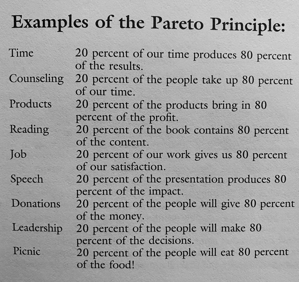 colep81's tweet photo. The 20/80 Principle - PRIORITIES. “We teach what we know; we reproduce what we are.” - John Maxwell #nextlevelleadership https://t.co/dzG8qXGDDi