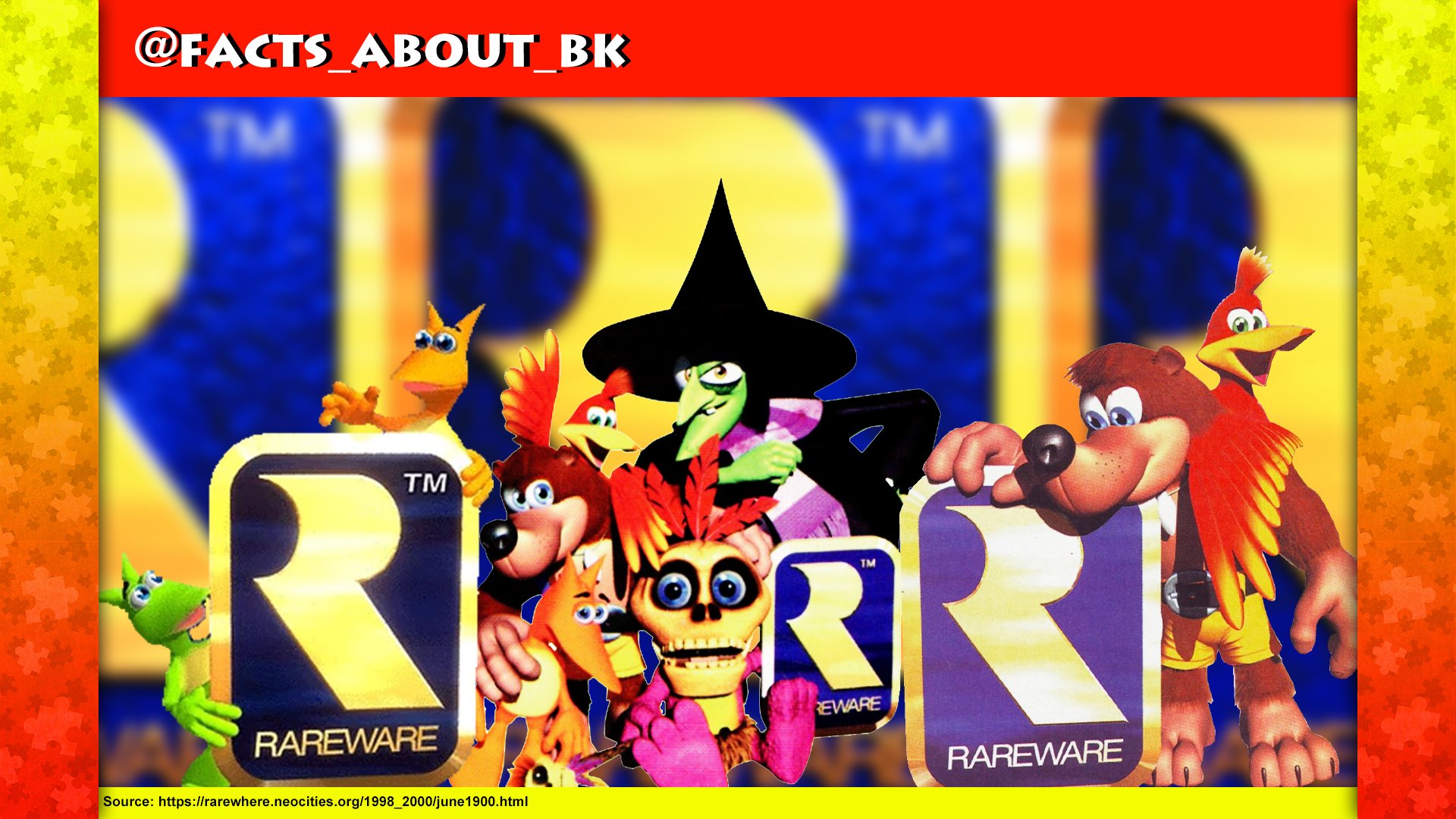 Facts about Banjo-Kazooie 🪺 on X: Before the #BanjoKazooie