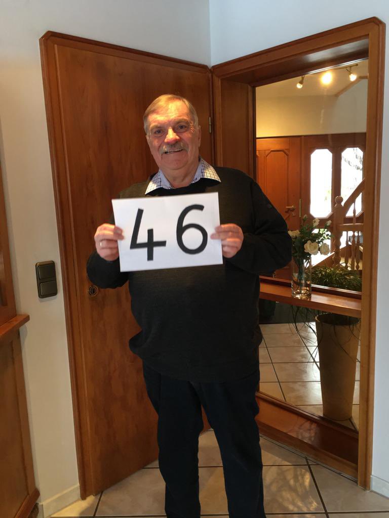 Sabine_Baetzing's tweet photo. Horst Klein aus #Neitersen zählt noch 46 Tage bis zur #Landtagswahl. #100FürSabine https://t.co/zyWN9erwVY