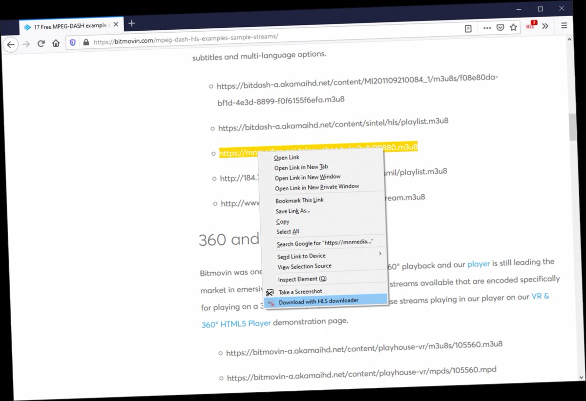 how to download m3u8 files firefox / Twitter