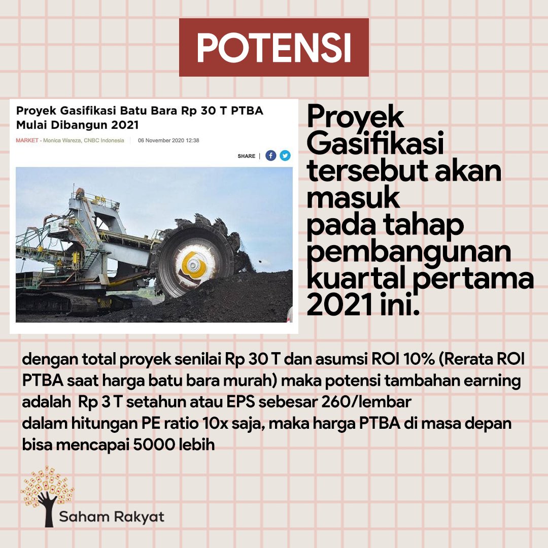 SahamRakyat's tweet photo. Part - 2 Kaesang Pangarep sebagai Kiblat SANGMOLOGY, melihat bahwa PTBA memiliki potensi menuju ke 3.500 bahkan di masa depan mampu menembus 5.100, tapi apa itu mungkin? Mari kita analisa terlebih dahulu 😉
(Disclaimer ON) #Sangmology https://t.co/jCseEmlem7