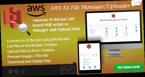 download file from bucket with php / Twitter