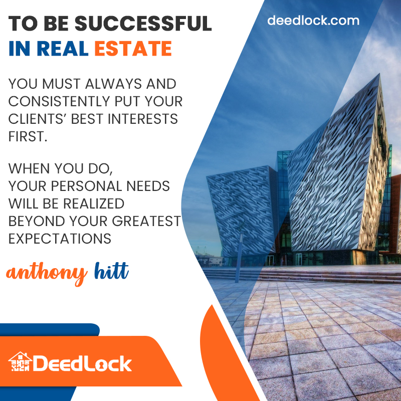 DeedLocknow's tweet photo. To be successful in real estate, you must always and consistently put your clients’ best interests first.....
– Anthony Hitt

Lock your deed now 😎👉 ( LINK IN BIO)
.
.
Follow 😎👉 @deedlocknow

#deedlock #realestate #realtor #realestateagent #home #property #forsale #investment https://t.co/sj4n8qpc4p