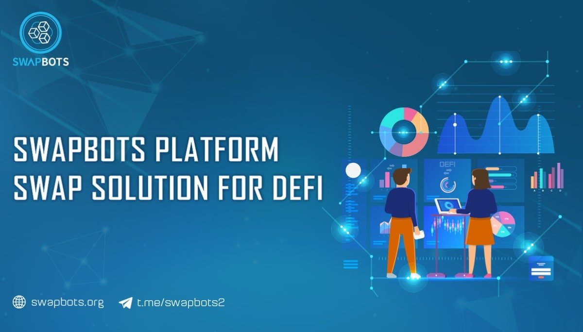 SWAPBOTS1's tweet photo. With the mission simplizing transaction process between people around the world, Swapbots will be lauch its swap platform in January.
Unlike most exchanges that charge fees, Swapbots was designed with a very low fee structure without any fees. https://t.co/cVhvxHH5nQ