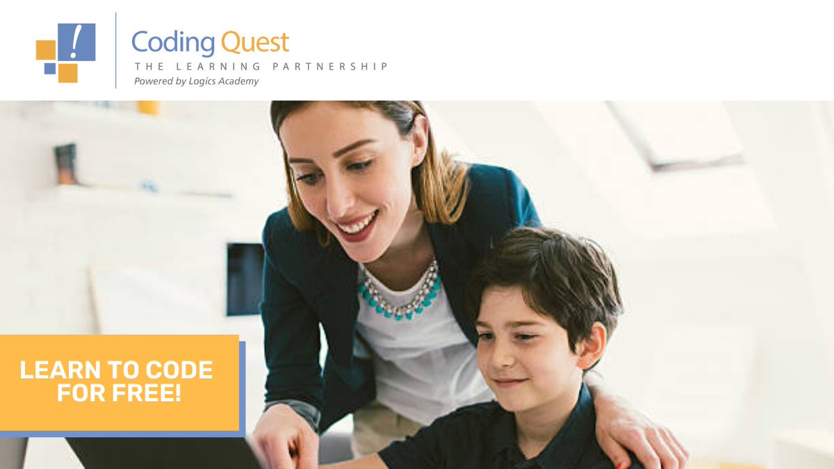 LOGICSAcademy's tweet photo. Teach coding virtually in-class, or in a blended learning environment.  Grades 1 - 8 Coding Quest program offers FREE Live Teacher Training in English and French.  Register now @TLPCanada

#LogicsAcademy #TheLearningPartnership #codingquest #teachcoding https://t.co/bMtsxanzGw