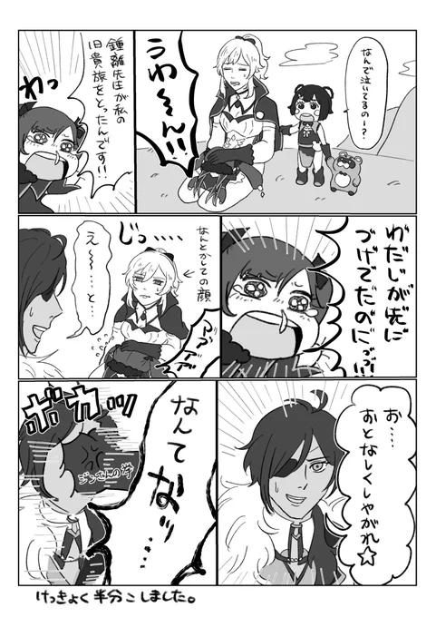 旧貴族のしつけ事変
#原神イラスト 