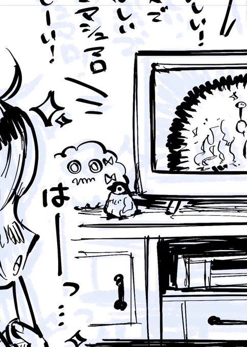 当然のようにペンギンを描く 
