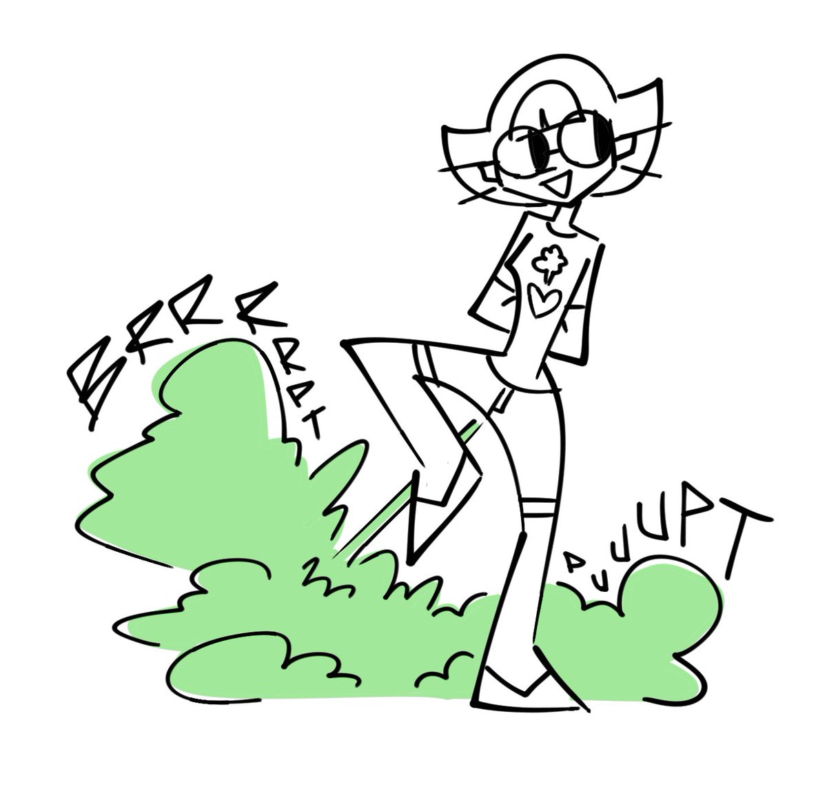 SpiichBubble's tweet photo. A friend and I thought of this "fart fan-girl" character. #fangirl #fartgas https://t.co/RVWM95TJim