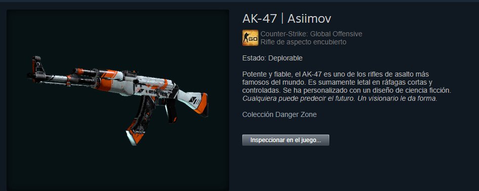 GordoReally's tweet photo. 🎁 Sorteo ak47 asiimov

➡️ RT
➡️ follow @GordoReally 
➡️ follow https://t.co/s4uQljCXMv

👑 termina el 15 de febrero, gl https://t.co/FArKEaSKAd