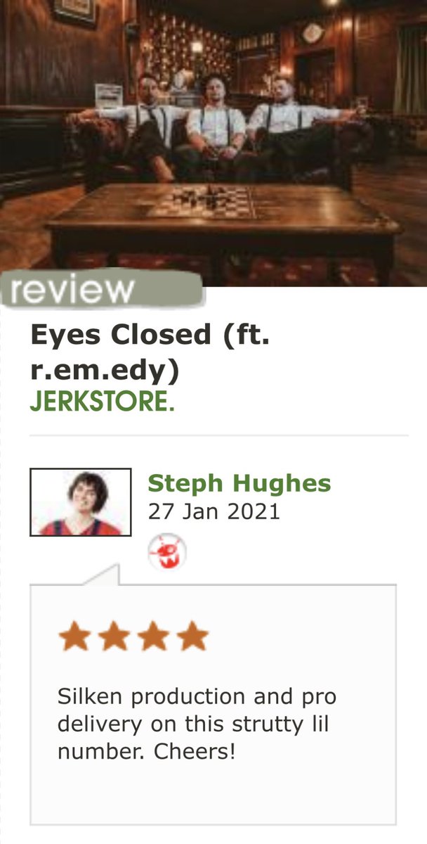 Steph Hughes being too good to us, honouring our new track Eyes Closed with a 4 Star on <a href="/triplejunearthd/">triple j Unearthed</a>
