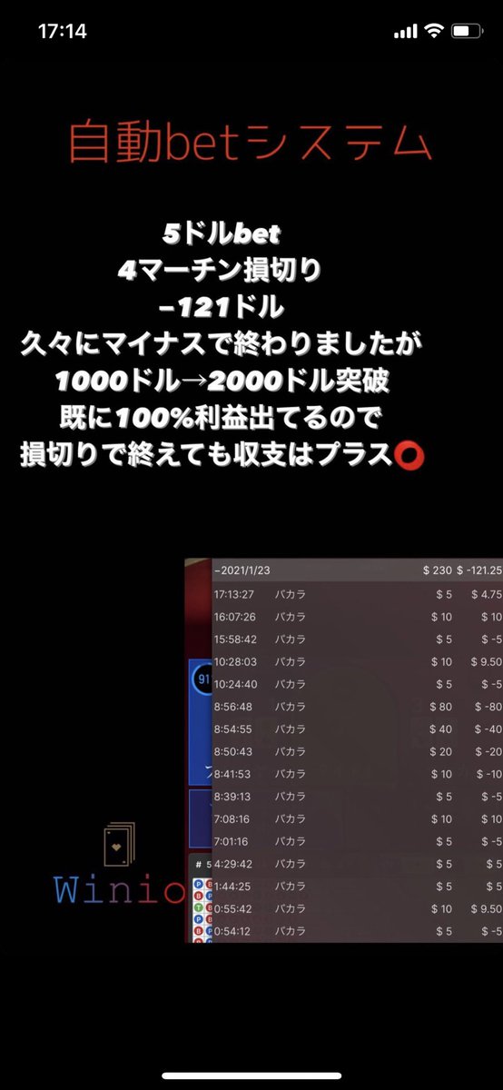 バカラ自動ベットツール「BTX」 バカラ自動ベットツール「BTX」