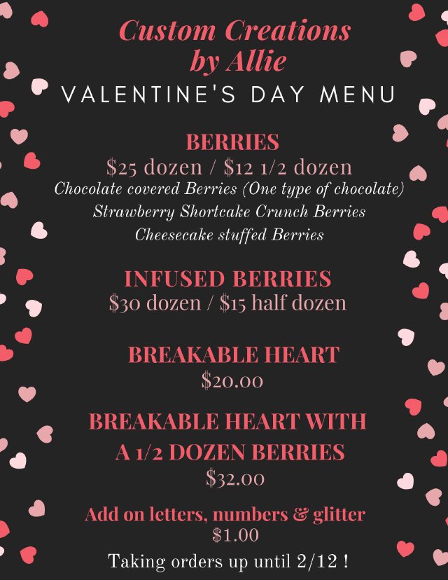 itsmeALLIEgee's tweet photo. Just in case any of you needed berries for Valentine’s Day! 😉🍫🍓 https://t.co/3ik50RRFcx