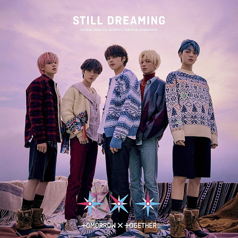 TXTChartData's tweet photo. .@TXT_members "STILL DREAMING" on Japanese Charts 🇯🇵

#1 Oricon Album Chart (Daily) 
#1 Oricon Album Chart (Weekly)
#1 Billboard Japan Top Album Sales
#1 Tower Records Weekly
#1 Billboard Japan Hot Albums

"STILL DREAMING", TOMORROW X TOGETHER first japanese album. (@TXT_bighit) https://t.co/lQqyZ09Ahz
