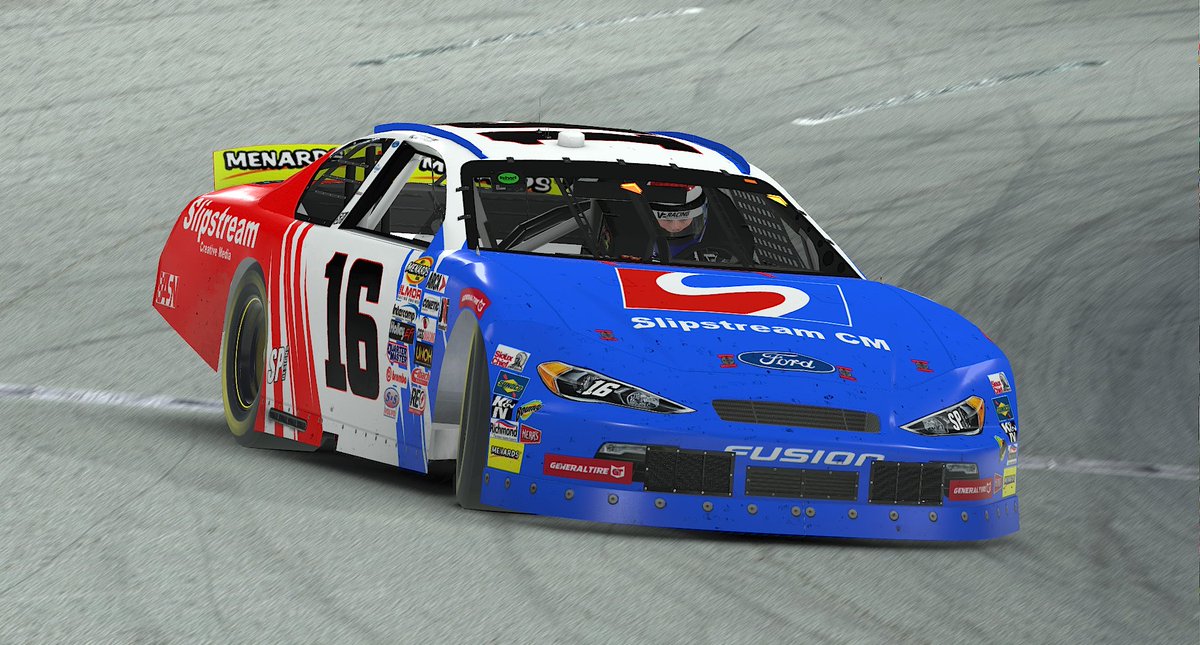 immirsane's tweet photo. P4 in the @HLRL_iRacing Recruitment League tonight. Gutted because I had a @MediaSlipstream Ford Fusion good enough to battle for the win, but didn't have the horseshoe in the car. Thanks 2 @SPDesignsNC, @baadteshop, @steveracing7151, @Dillon_Poteet, & @tylersnider_ for the help. https://t.co/cfXStjc9zS