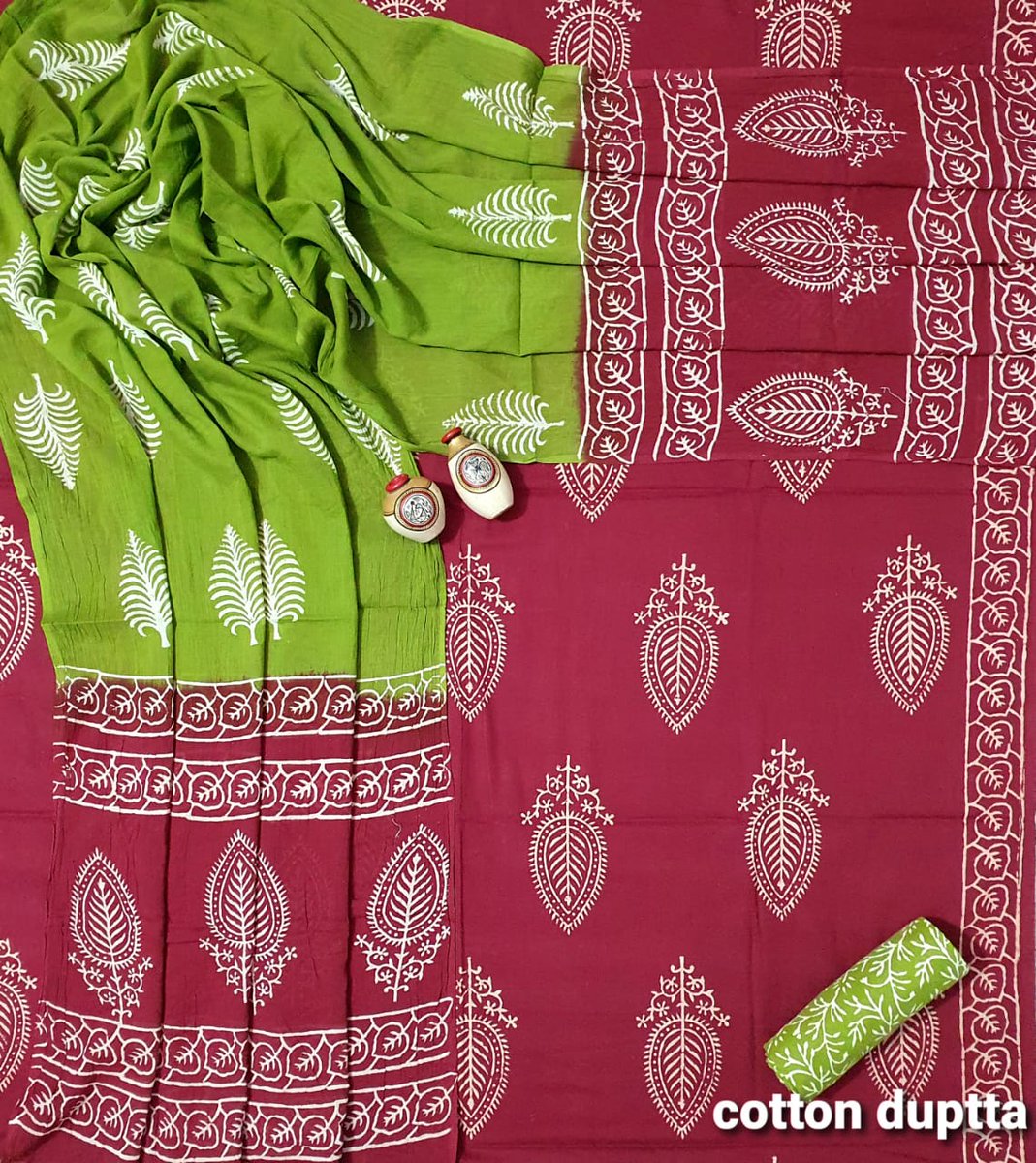 MannSatheStore's tweet image. #Suitsets...
#Handblocks ...
Pls place orders for this or any other product you want/like, on
Business WhatsApp:
+91-9871459125.

Or on email at:

maharajaclassic.lfp@gmail.com

Thanks.
#MannSa
#MallikaSamrajya
New Delhi
110018.
India.