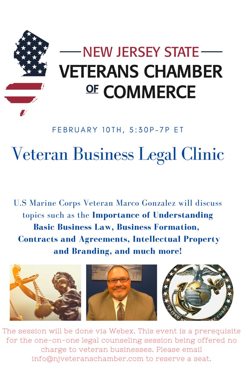 NJ State Veterans Chamber of Commerce tweet media