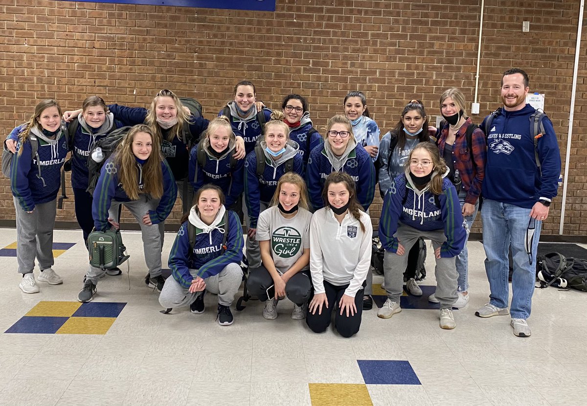THSGWrestling's tweet photo. Today our girls wrestled their tails off against a very tough and well coached Holt team! 

We fell 42-33, giving up 18 in forfeits. Was a super fun dual, and I couldn’t be more proud of how they wrestled.

Districts in less than 2 weeks! 😳

#ThatWentFast #TimeFlies https://t.co/XHZwF7OuwJ