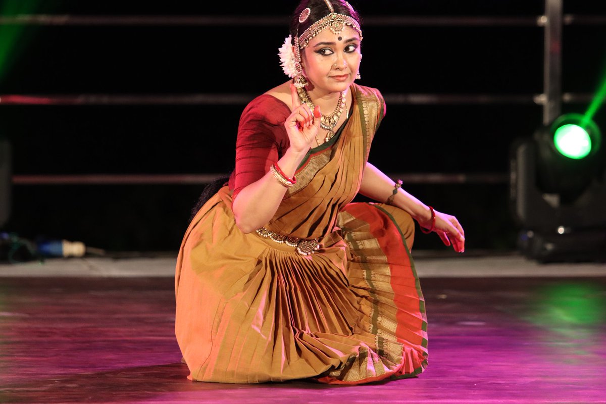 A moment from yesterday's performance at 'jalatharangam ' floating  stage (first of its kind) at Veli tourist village thiruvananthapuram. A historic moment!
Photo : Sajju Sreenivasan