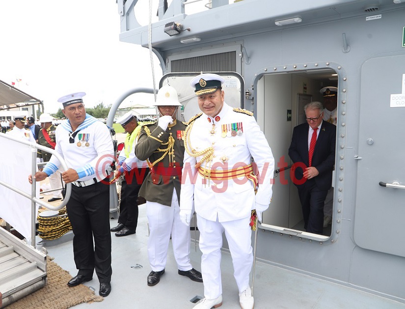 tongaportal's tweet photo. HM commissioned new patrol boat VOEA Ngahau Siliva
https://t.co/A6ghFmH5RK https://t.co/DbWgZ6XAk5
