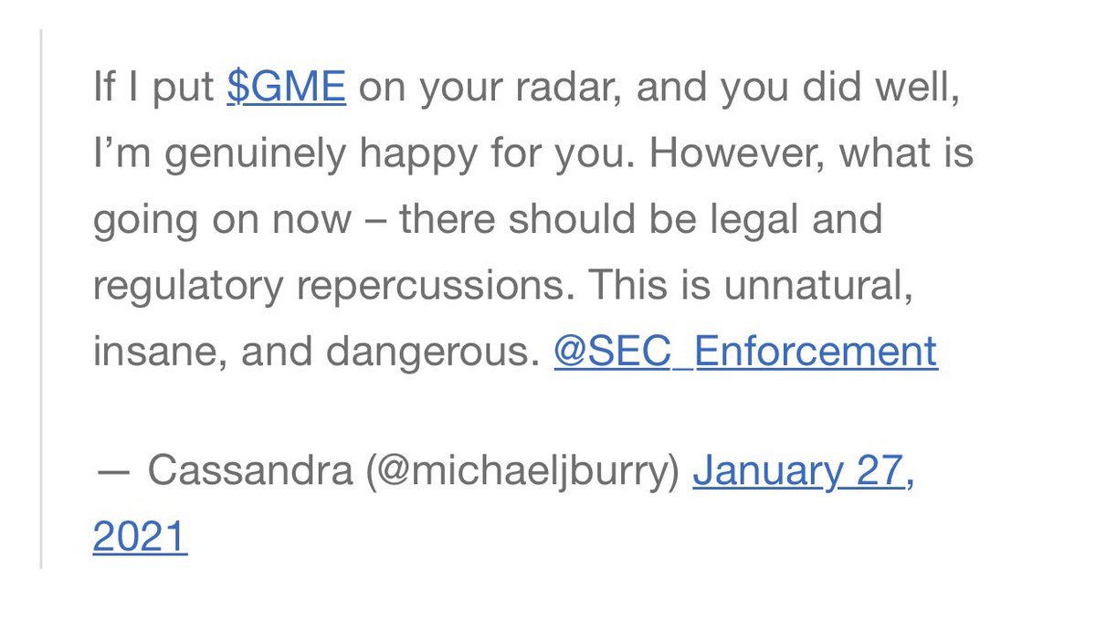 lol the guy who shorted the US housing market and was played by Christian Bale thinks this is bad (tweet since deleted)