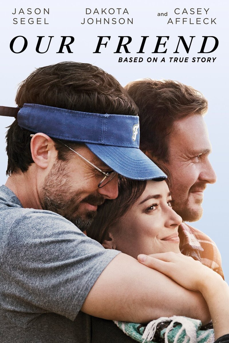 #OurFriendMovie #DakotaJohnson nails the complexities of this true story revealing a complete range of emotions and making it all come alive and believable.  Also, #JasonSegel's best roll ever.