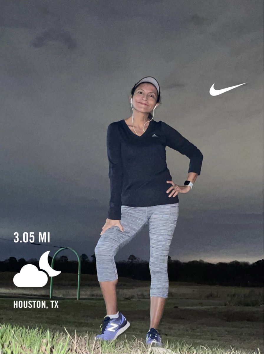 pipis_mtz's tweet photo. Tuesday Run β
Una carrera corta es mejor que ninguna carrera! ππ»ββοΈ β₯οΈ
#nightrun #runningmotivation #LoveRunSmile #YoElegiCorrer #CorreViveSiente #RunHouTogether #runhouston https://t.co/NB9oYmnw70