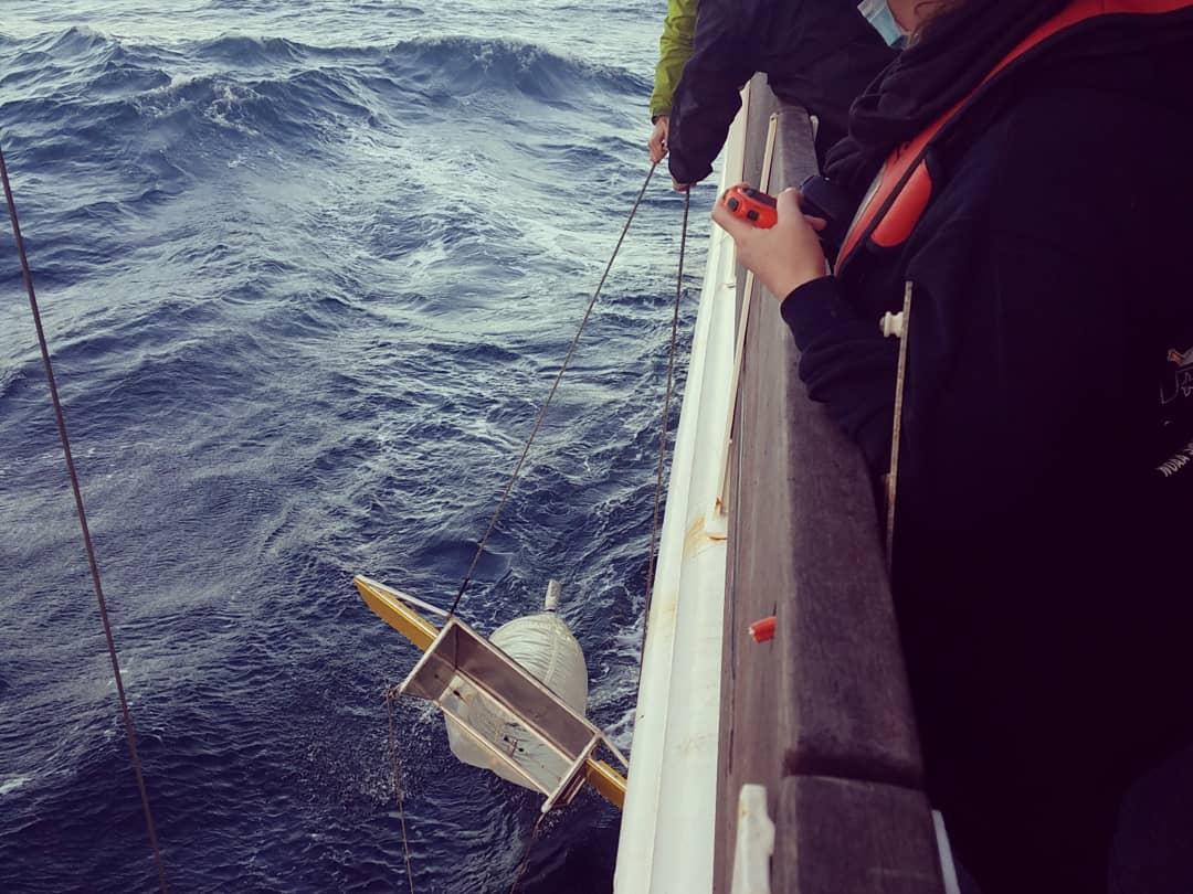 calcofi's tweet photo. Deploying our #plankton nets (#bongonet and #mantanet pictured) today at station 83.3 40.6. We are pleased to be out sampling again after a short bout of rough weather. 

#2101RL #calcofi #NOAA #SIO #planktonsample #neustontow #ichthyoplankton #shiplife #fsvreubenlasker https://t.co/o8gPc5hwi4