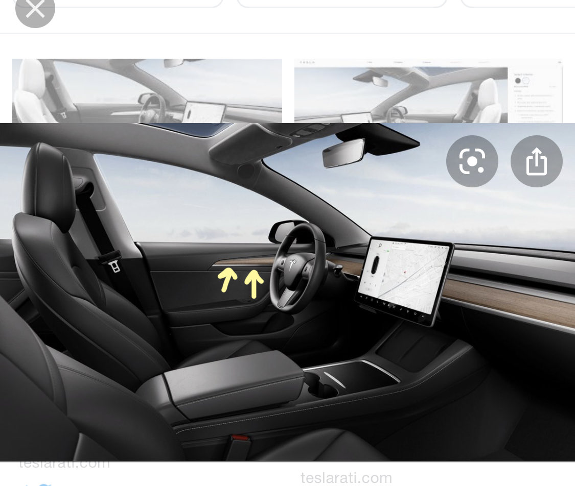 diji000's tweet photo. @elonmusk @Tesla will this new interior door trim be coming to US model 3? https://t.co/kS0H3SDHnp