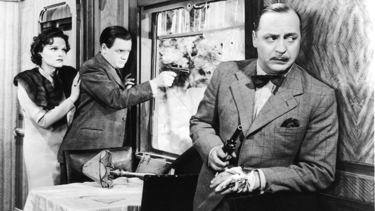 The Lady Vanishes: Hitchcock has made use of trains fairly often up to this point, but here we have a film most of whose action takes place on a train. And it is right off of that train, while it travels through a vague Alpine middle-Europe, that the titular lady vanishes.
