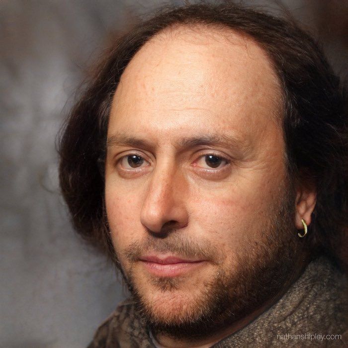 ChanPerco's tweet photo. Avec une IA, ce spécialiste adapte les portraits historiques en photos réalistes.
Découvrez les figures historiques et les premiers résultats qui sont bluffants comme avec Shakespeare, Marie-Antoinette, George Washington ou encore Rembrandt https://t.co/94SzBQjTdN https://t.co/OxqwrXlwg4