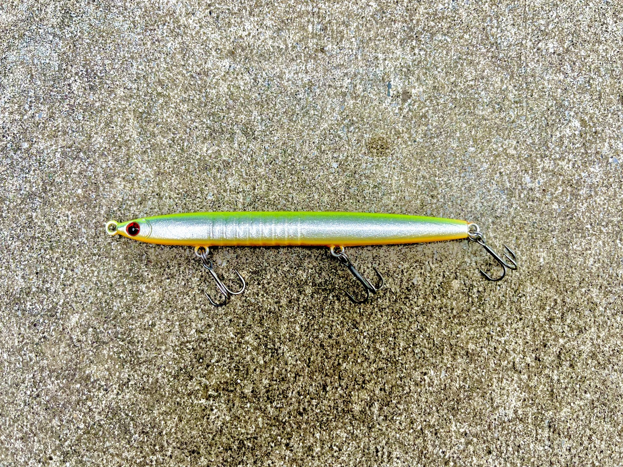 Pickup 只今 ピックアップで開発中ルアー ノガレ100f です バチ抜けテストが楽しみです 小沼正弥 オヌマン シーバス シーバス釣り シーバスルアー シーバスゲーム 鱸 ノガレ1f バチ抜けパターン バチ抜け ピックアップ バチ抜けルアー Pickup 只今 ピックアップで開発中ルアー ノガレ100f です バチ抜けテストが楽しみです 小沼正弥 オヌマン シーバス シーバス釣り シーバスルアー シーバスゲーム 鱸 ノガレ1f バチ抜けパターン バチ抜け ピックアップ バチ抜けルアー