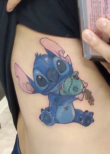 JeremQuiah's tweet photo. A #blackandgreytattoo I did yesterday. Thanks for the fun and the opportunity! Swipe for a fun #stitch tattoo I did as well. https://t.co/iBRHhk9b0X