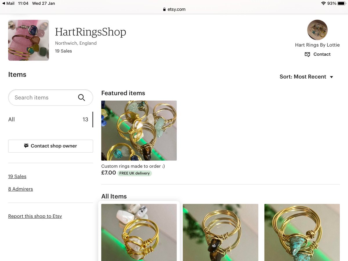 Have a look at the wonderful work Lottie, one of our yr11 Artists, has created during these challenging times. Simply fabulous... 

etsy.com/uk/shop/HartRi…