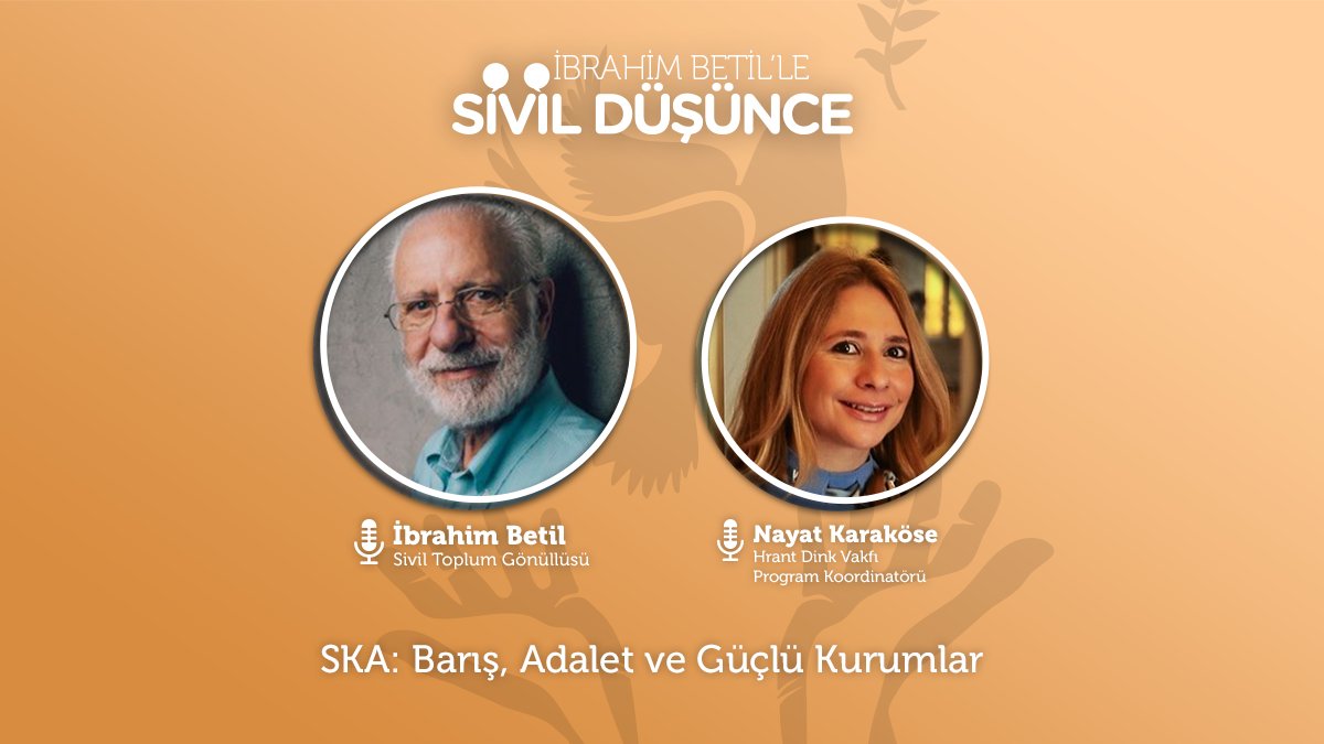 nefaydacom's tweet photo. 24-31 Ocak Adalet ve Demokrasi Haftası'nda Türkiye’nin 2000’li yıllardan itibaren barış, demokrasi, özgürlük alanlarındaki durumunu konuştuğumuz, negatif ve pozitif barış arasındaki farkı ele aldığımız podcast bölümümüzü sizlerle yeniden paylaşıyoruz.

🎧 https://t.co/goqT1ghzD2 https://t.co/NkXIkSzTlV