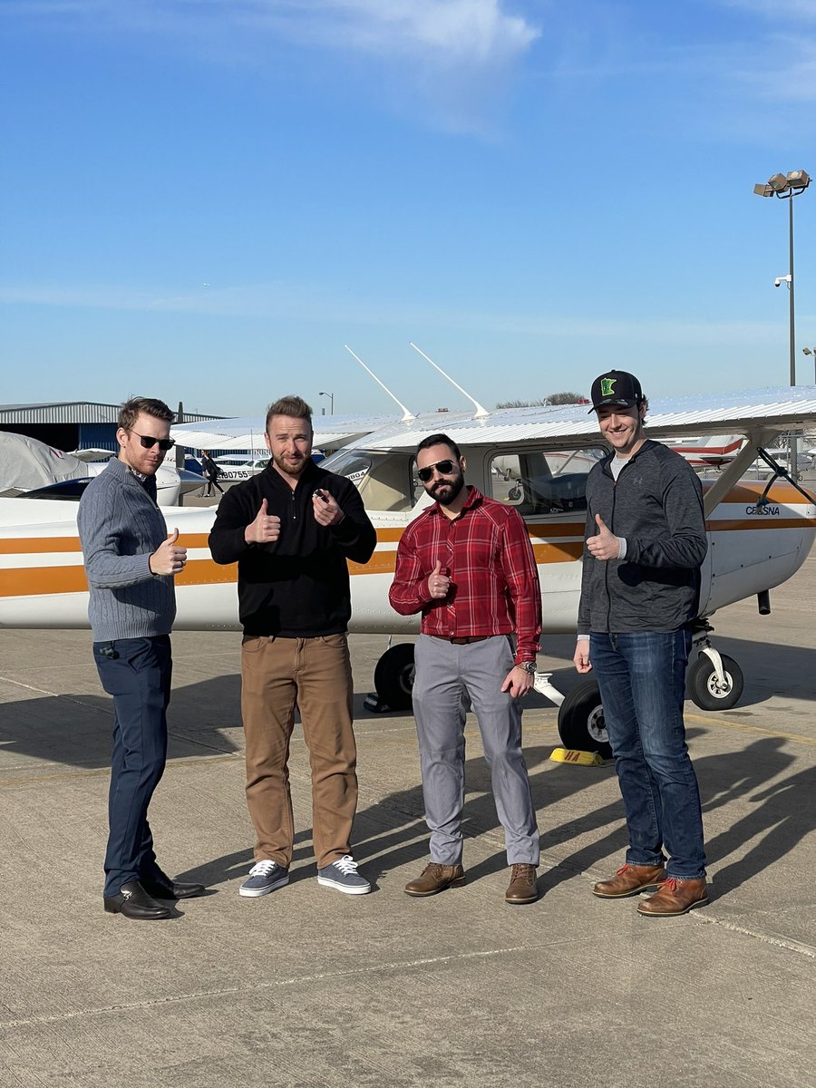 FlightParrish's tweet photo. CFI School in February has a few spots left! Dm us “CFI” to get more info. #flightschool #pilot #parrishaviation #aviation #commercialpilot #avgeek #teamforeflight #northtexasaviators #FlyWithUs #pilotsoftwitter #studentpilot https://t.co/A8jqJVY0eU