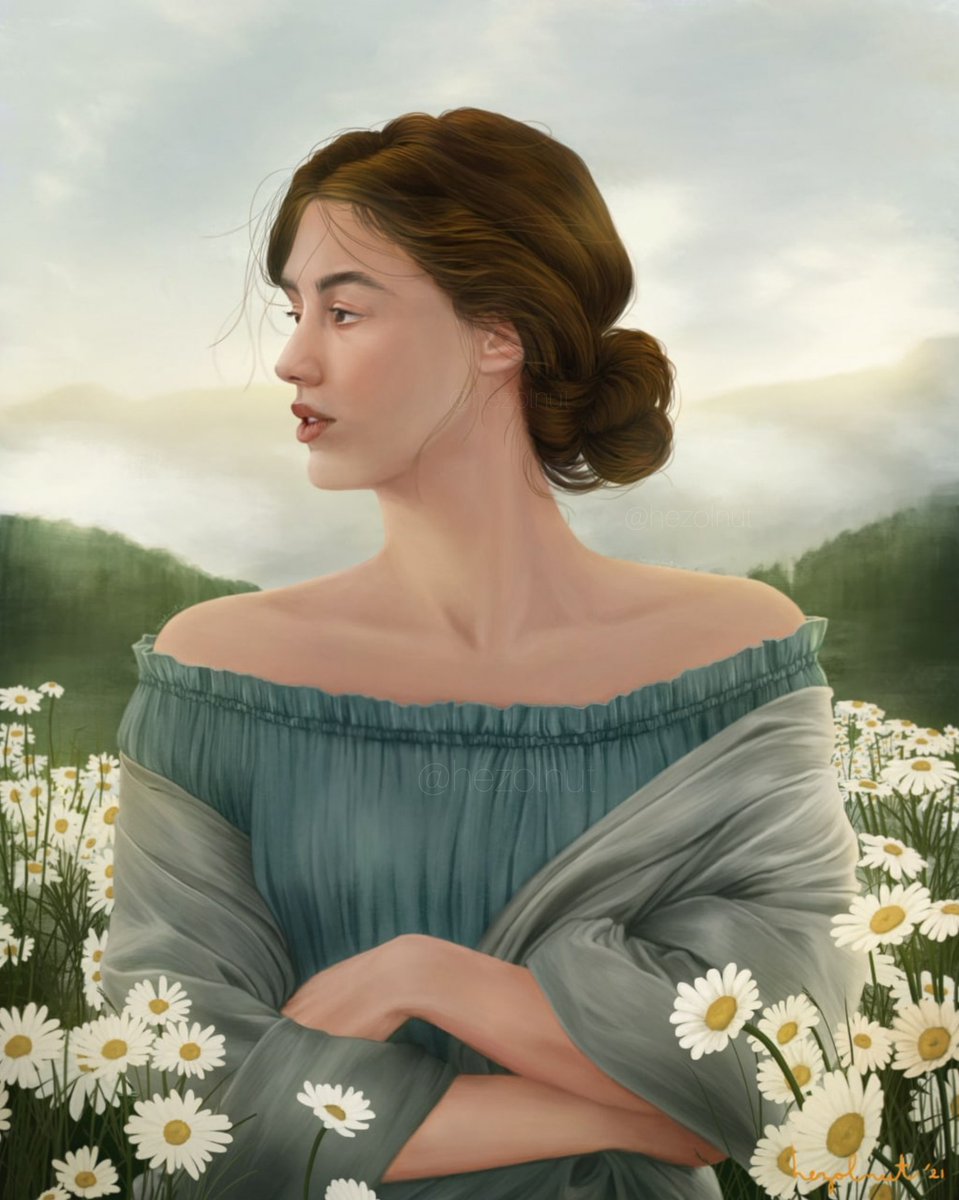 Meadow 🌿🌼 #artph #digitalpainting 

It's my first personal artwork this year | Main inspiration is Charles Edward Perugini's 'Peonies' 1887 oil on canvas ♡