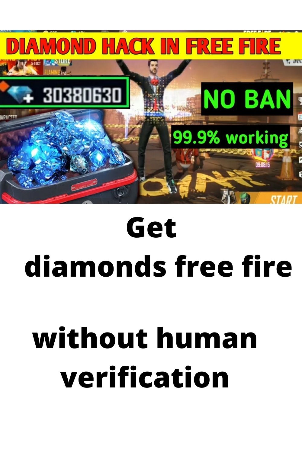 Free Fire Diamond Hack 99999 Generator No Human Verification