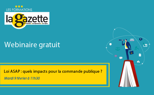 GazetteSeFormer's tweet photo. 💻 WEBINAIRE GRATUIT 💻
En partenariat avec @LexCaseAvocats, nous vous proposons un #webinaire d’actualité pour faire le point sur les principales dispositions de la loi ASAP en matière de commande publique.

▶ Inscription : https://t.co/AXkLHcwS7q https://t.co/fOzgKCqEZz