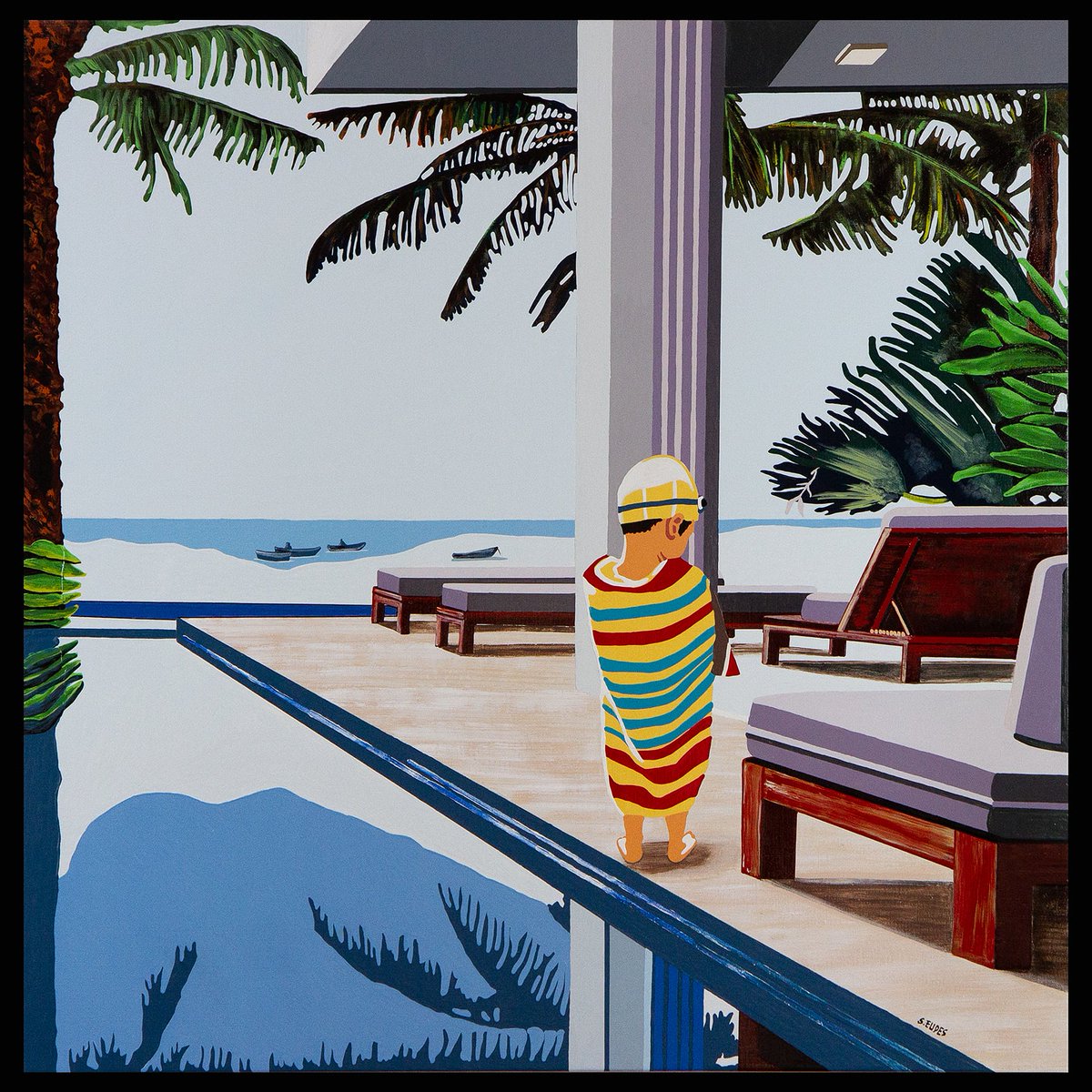 SylviePopArt's tweet photo. Je vous propose un peu de chaleur... 

L'été indien
100x100cm
Laque sur toile
2020
Collection évasion

Si vous souhaitez voir l'oeuvre, n'hésitez pas à contacter la galerie le @HangarDes.

#art #artistsontwitter #ArtistOnTwitter #Artof2020 #womensart #painting #decoration #summer https://t.co/1K9a2sQsf3