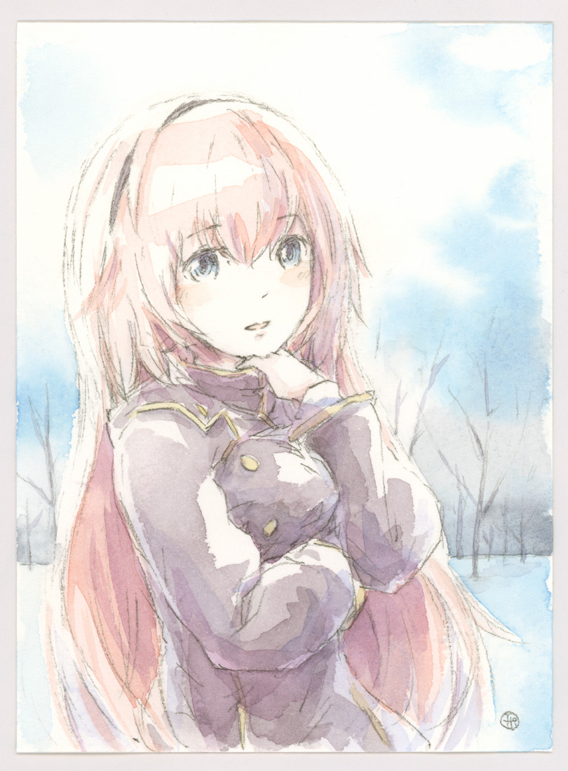 というわけで今日のお絵描きはmeikoさん Meikoさんの声聴きながらなので捗 エポキシパテのイラスト というわけで今日のお絵描きはmeikoさん Meikoさんの声聴きながらなので捗 エポキシパテのイラスト