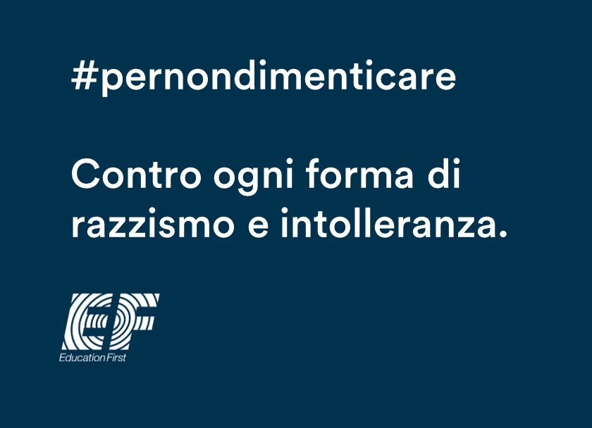 efitalia's tweet photo. Da sempre, contro ogni forma di razzismo e intolleranza.

#pernondimenticare #Giornatadellamemoria https://t.co/Uw9BtqpxU0