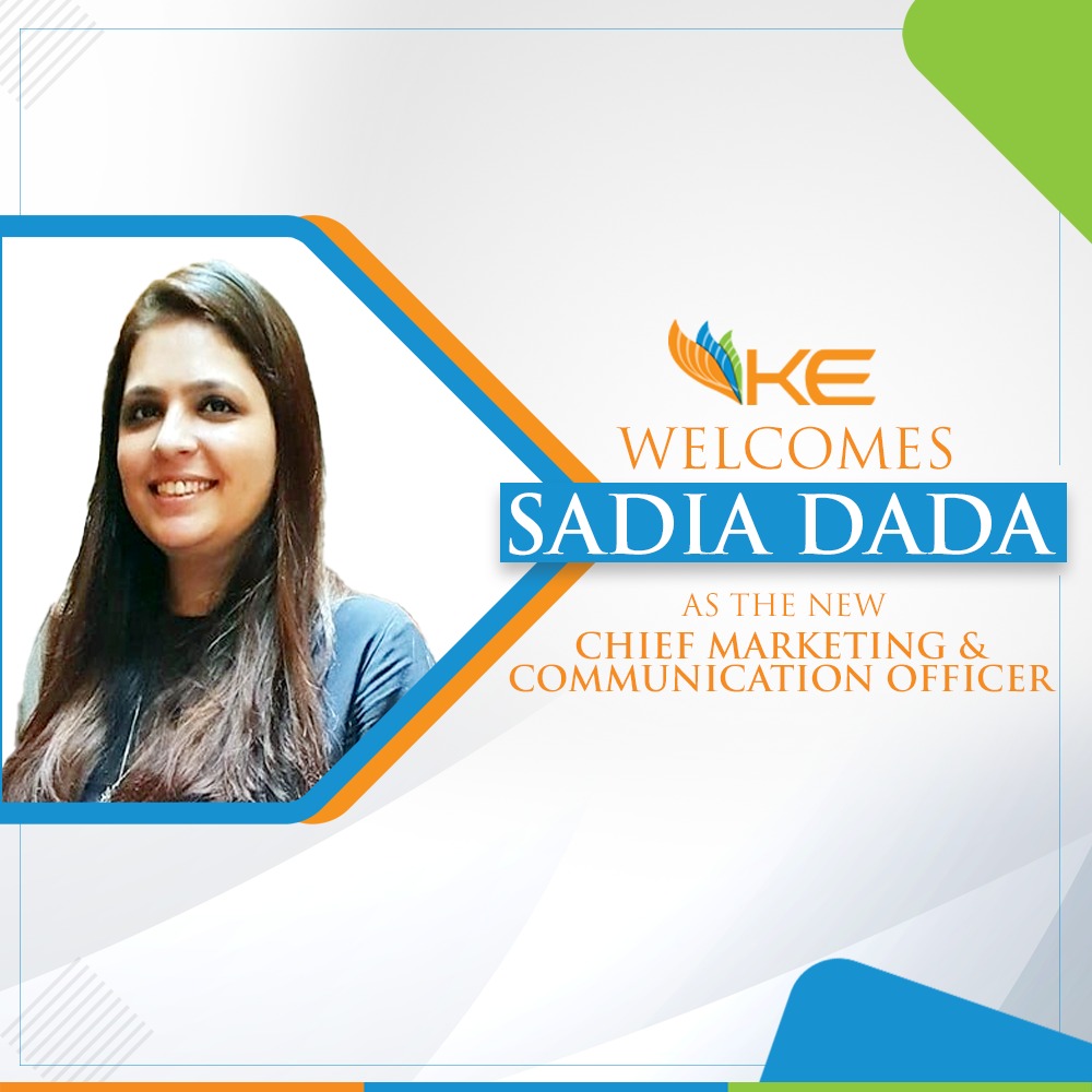 KElectricPk's tweet photo. KE welcomes Sadia Dada as the new CMCO. Sadia brings with her a diverse and exciting wealth of experience while working with some of the finest and most iconic brands.
A true social citizen, Sadia is the Founder of 'Women in Numbers' and 'Maid to Shop'. https://t.co/WKMVFp8QAE