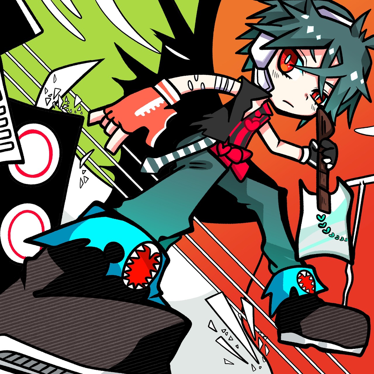 تويتر あすか على تويتر 恋愛勇者 Gumi イラスト Illustration かっこいいを目指して描きました T Co Worxo5gjqy