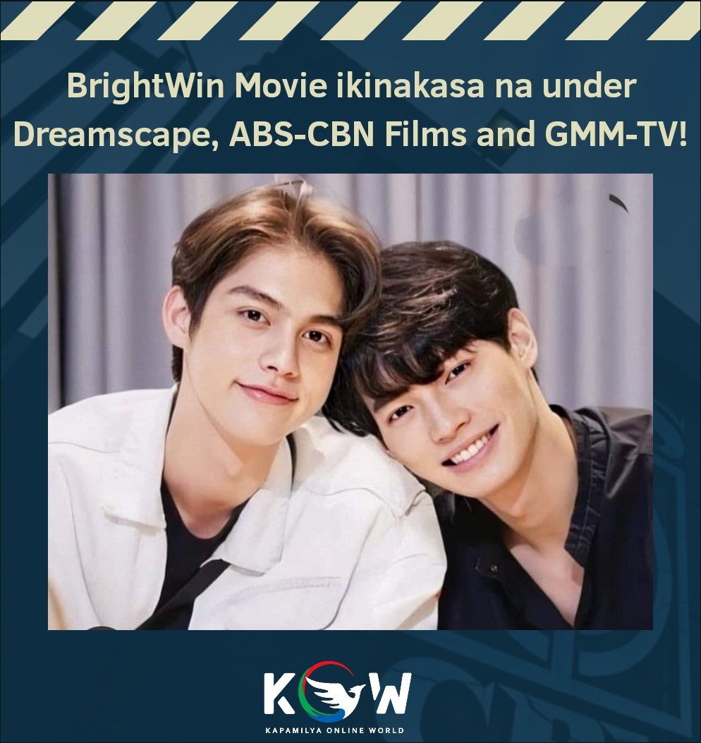 kowalerts's tweet photo. BrightWin First Movie ikinakasa na under Dreamscape, ABS-CBN Films at GMM-TV❤💚💙

"Yes there is something in development for a movie ng BrightWin, in collaboration with DreamScape and GMMTV"- Olivia Lamasan (Managing Director of ABS-CBN Films)

via Mj Felipe https://t.co/nJjUPswQJh